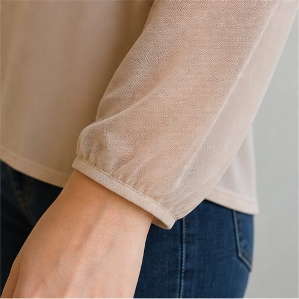 Sand Wrap Blouse - Picture 5 of 6